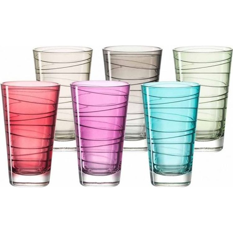 Tootefoto - LEONARDO 047285 veeklaas Mitmev rviline 6 tk