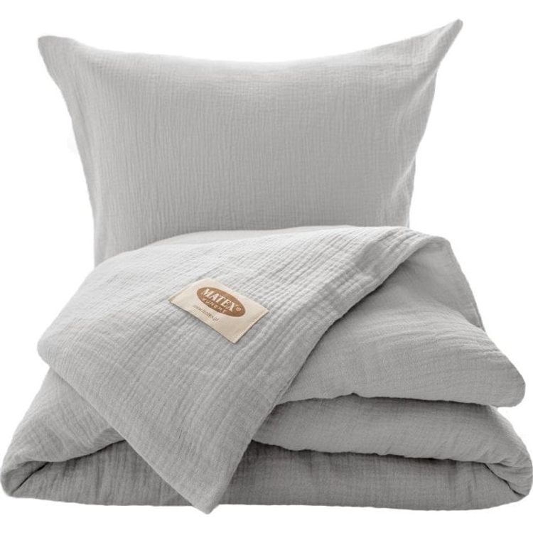 Tootefoto - Multitex voodipesu 160 x 200 3cz moslineeritud puuvill 42