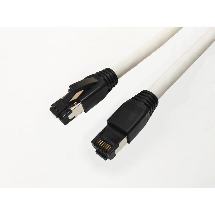 Tootefoto - MicroConnect CAT8.1 S/FTP 1m White LSZH, Shielded Network Cable, AWG