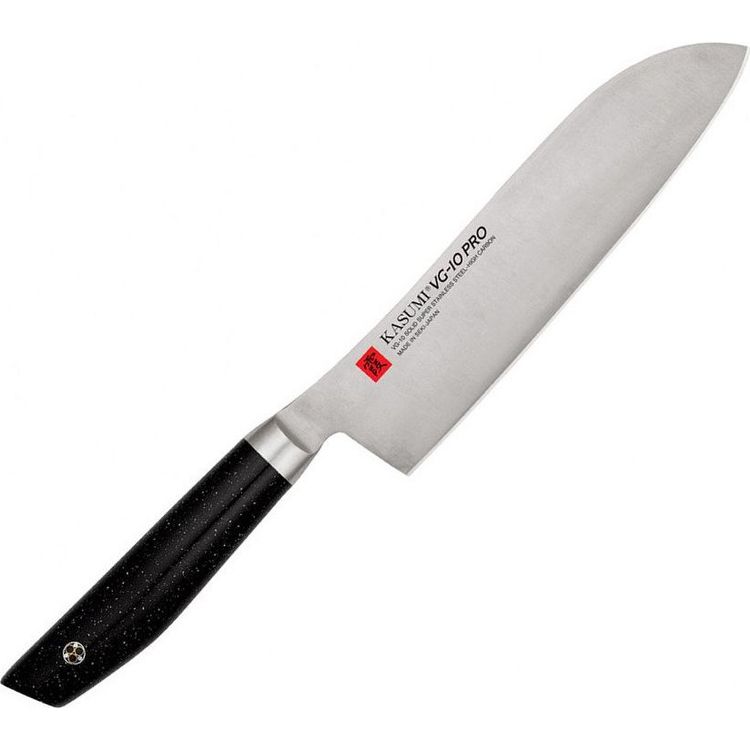 Tootefoto - Kasumi KASUMI Sepistatud Santoku nuga VG10, pikkus 18 cm