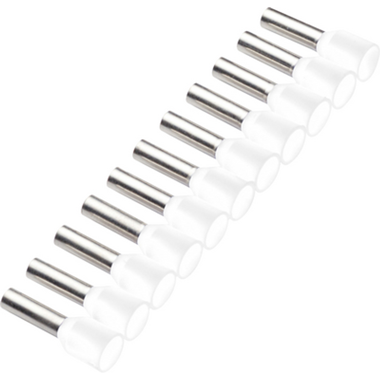 Tootefoto - Cimco 187505 Ferrule 0.5 Mm Partially Insulated White 500 Pc(S)