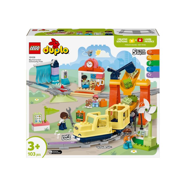Tootefoto - LEGO DUPLO 10428 Large Interactive Passenger Train