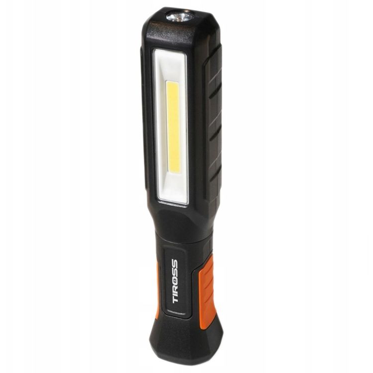 Tootefoto - Latarka Tiross Latarka LED USB akumulaator, mis t tab TIROSS TS-2272 akupangaga