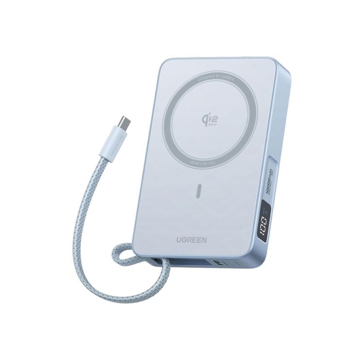 Tootefoto - UGREEN Powerbank magnetyczny MagFlow PB773 10000mAh Qi2 25W