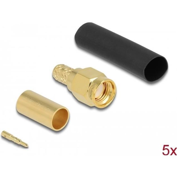 Tootefoto - DeLOCK 90035 koaksiaalpistik hendus SMA 5 tk 50