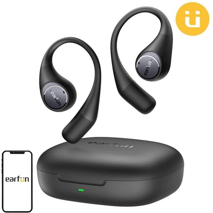 Tootefoto - S uchawki Earfun Open Jump (czarne)