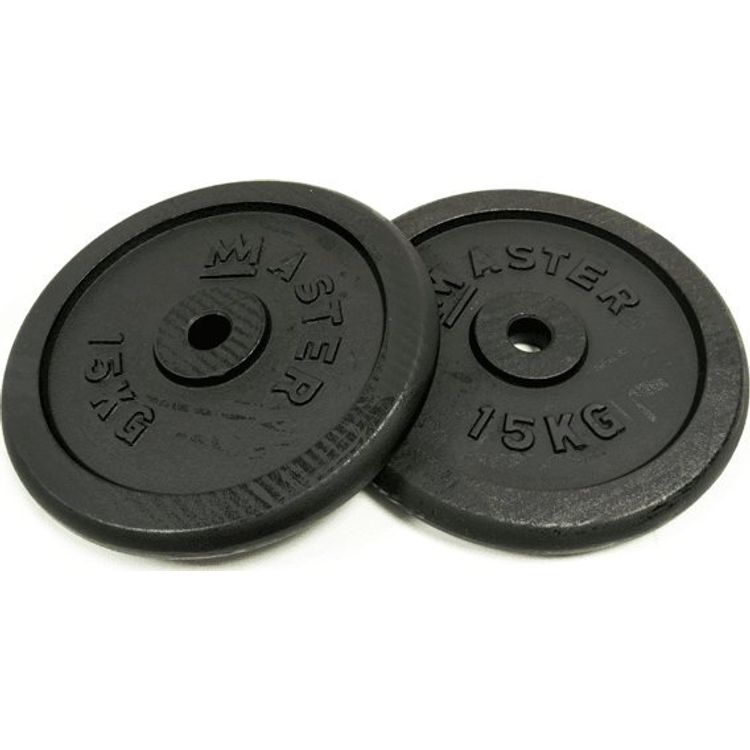 Tootefoto - Master Kaalud Malmplaadid MASTER 15 kg x2