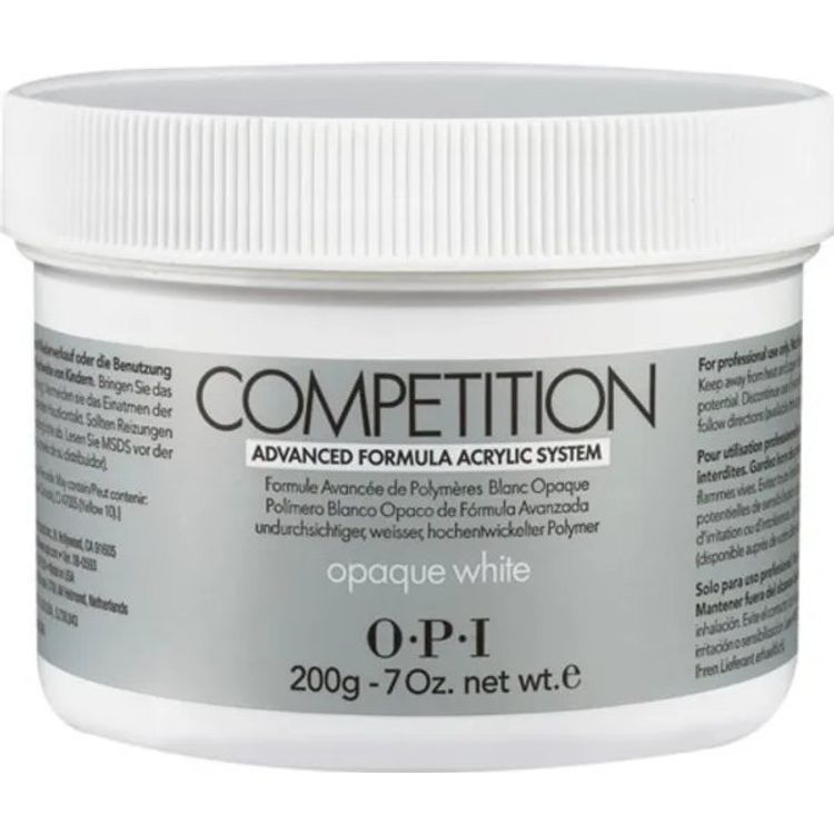 Tootefoto - OPI Opi, Competition, akr lk nepuuder, l bipaistmatu valge, 200 g naistele