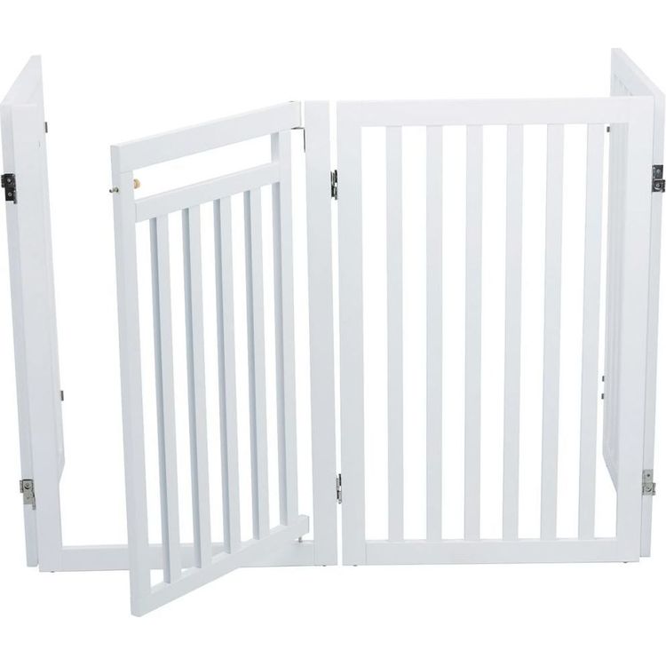 Tootefoto - Trixie TRIXIE Bramka dla ps w, 60-160 cm, bia a, 39363