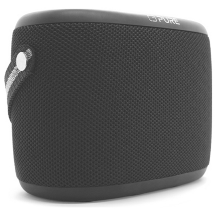 Tootefoto - Pure Woodland Black Eu/Uk/Aus Bluetooth Speaker Black