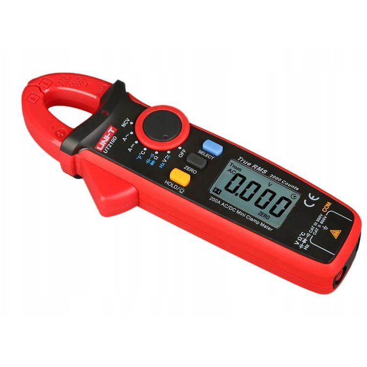 Tootefoto - ksus Stravas merisaanid knaibles UT210D CATII CATIII temperatuurid merisaanid mazs UNI-T