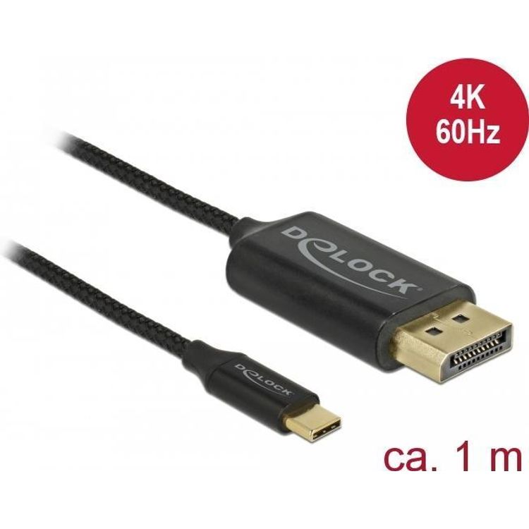 Tootefoto - DeLOCK 83709 USB-graafikaadapter 3840 x 2160 pikslit Must
