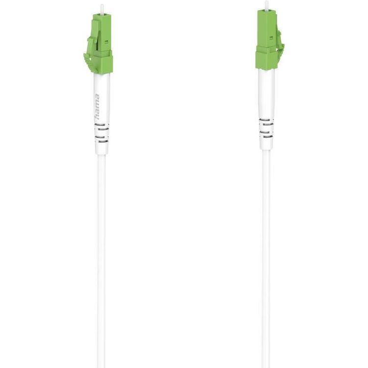 Tootefoto - Hama 00200785 kiudoptiline kaabel 9 m LC/APC Roheline, Valge