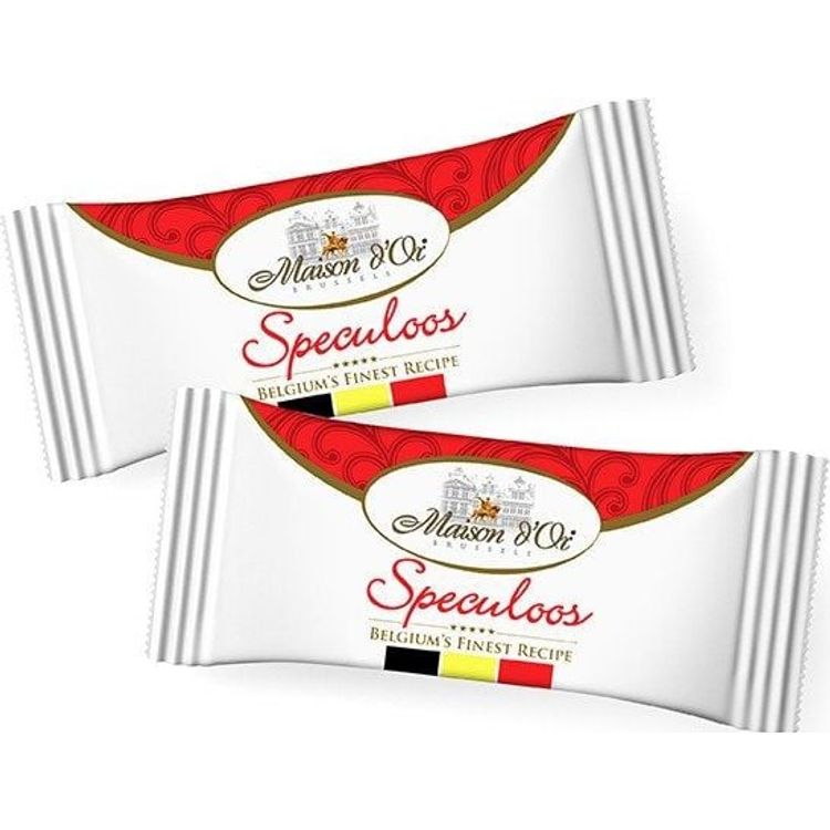 Tootefoto - Belgijskie ciastka karmelowe Speculoos - Karton 300 szt