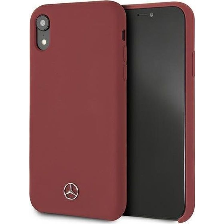 Tootefoto - Mercedes Mercedes MEHCI61SILRE iPhone Xr punane/punane k va mbris Silicone Line
