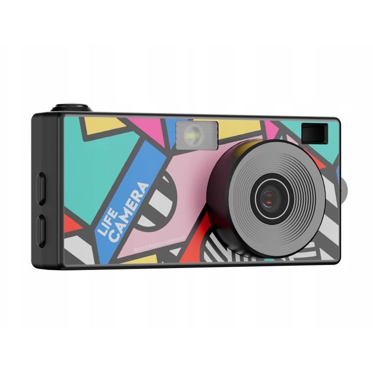 Tootefoto - Digikaamera Xrec Mini kaamera Kaamera Retro Video 2K rippuv v tmehoidja + 32gb kaart / Xrec X9 / must