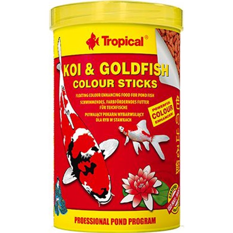 Tootefoto - Tropical KOI and GOLDFISH COLOUR STICKS 4KG (41629)