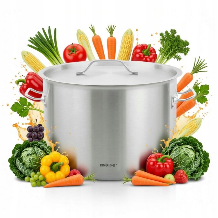 Tootefoto - KingHoff GASTRONOOMY POT TERASKAANEGA 55cm 83L KINGHOFF KH-2029