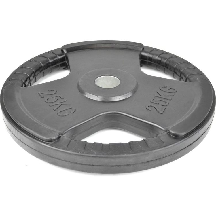 Tootefoto - Master metallist kummeeritud pinnaga kaaluplaat 25 kg