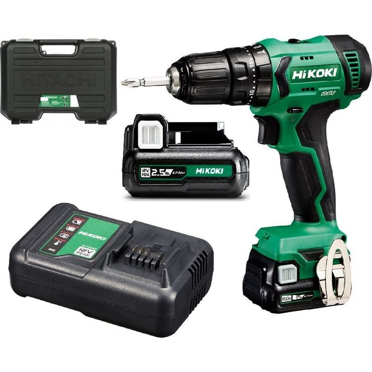 Tootefoto - HIKOKI.UD.12V DV12DA WFZ SCREWDRIVER 38Nm 2x2.5Ah CASE