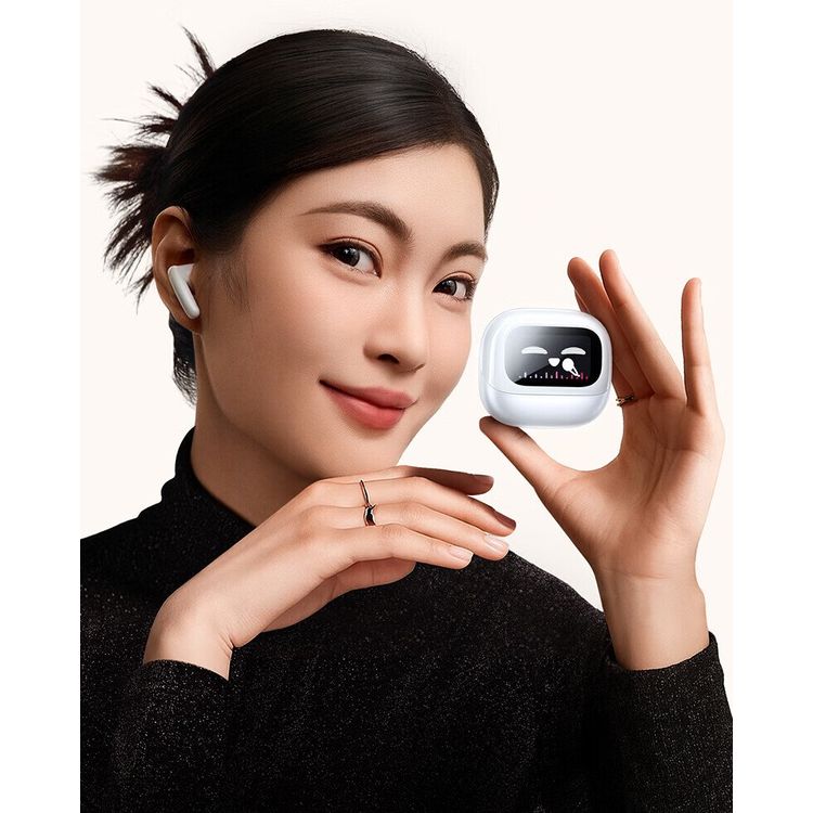 Tootefoto - Ugreen k rvaklapid UGREEN TWS WS216 LightBuds Magic juhtmevabad k rvasisesed k rvaklapid (valged)