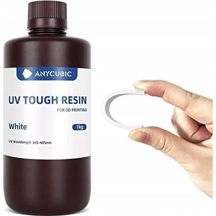 Tootefoto - Anycubic Tough White Resin 1 kg