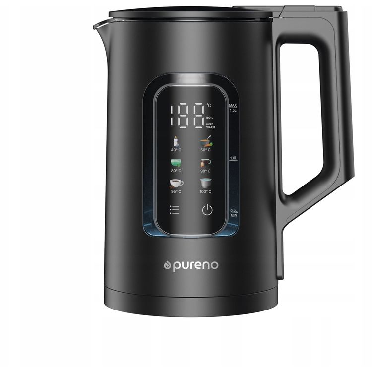 Tootefoto - TechniSat veekeetja Pureno K100 elektriline veekeetja temperatuuri reguleerimisega