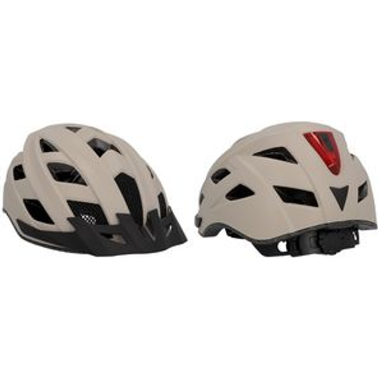 Tootefoto - FISCHER Fahrrad-Helm "Urban Plus Dallas", Gr e: S/M extrem stabile Polycarbonat-Schale, hochfeste EPS - 1 St ck (50629)