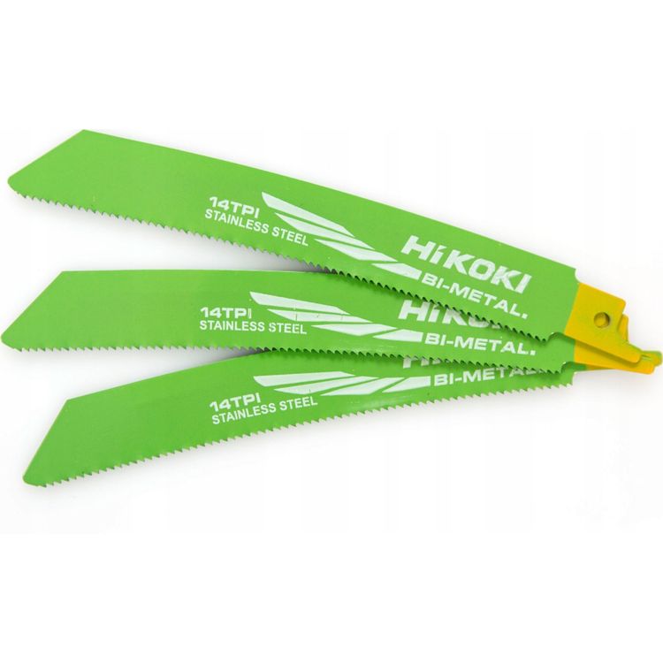 Tootefoto - HIKOKI SAW BLADE FOR SABRE SAWS RCM30B 150mm / 3pcs.