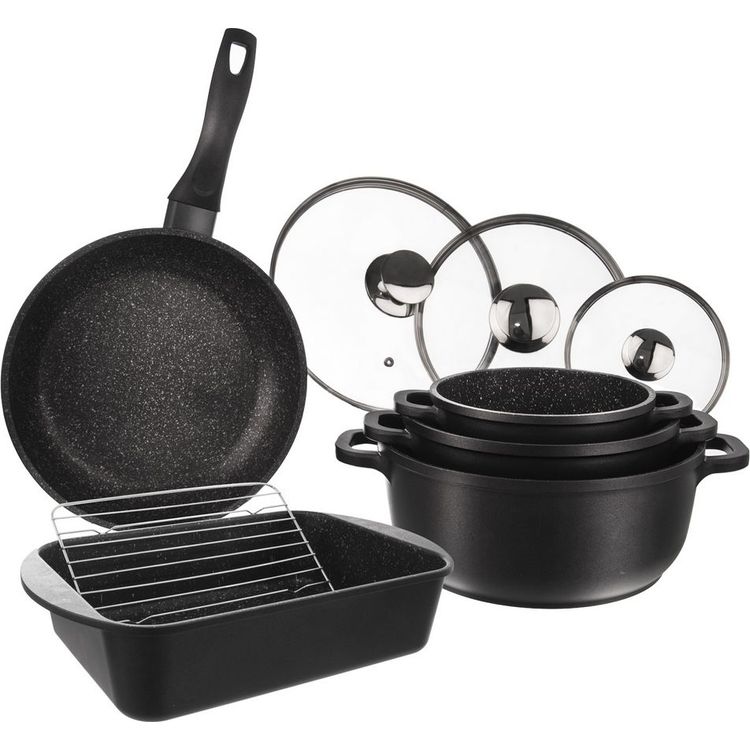 Tootefoto - Orion Pottide / graniitpottide komplekt, GRANDE pann, universaalne