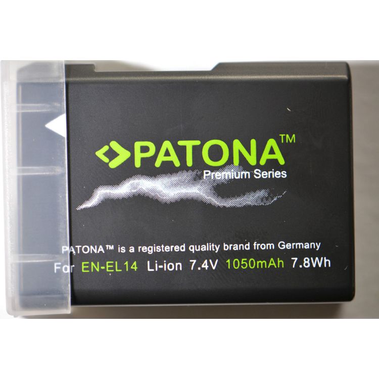 Tootefoto - Paton pro Nikon EN-EL14 1050 mAh aku (PT1197)