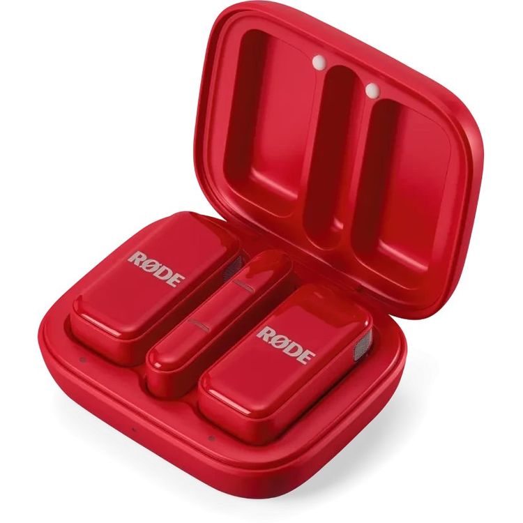 Tootefoto - Mikrofon Rode Wireless Micro czerwony (WIMICROCRED)