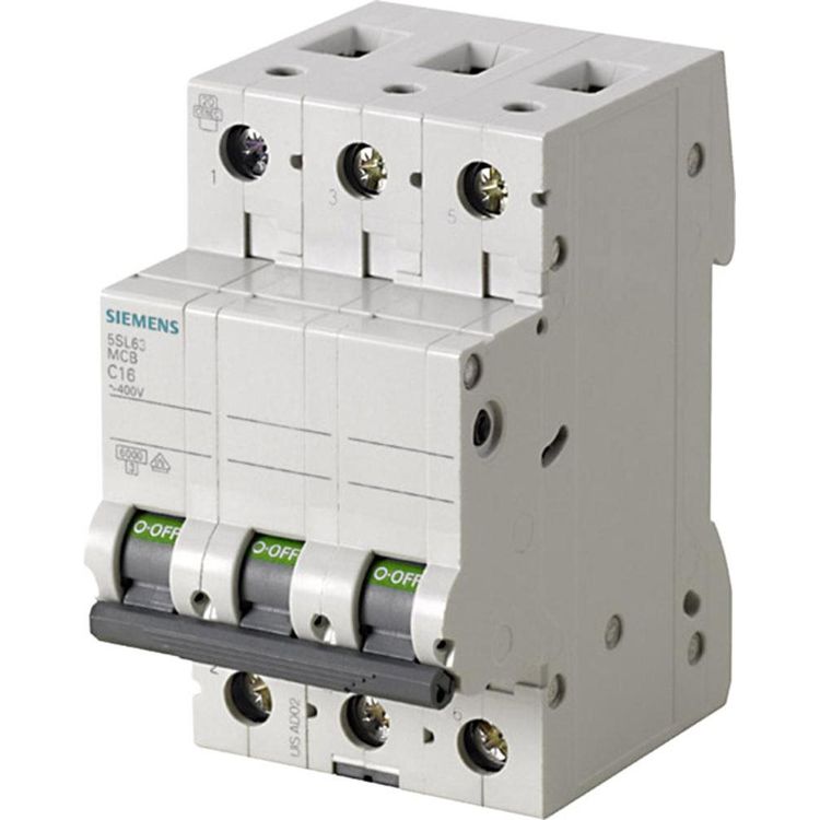 Tootefoto - Siemens Leitungsschutzschalter 3polig 40 A 400 V 5SL6340-7 (5SL6340-7)