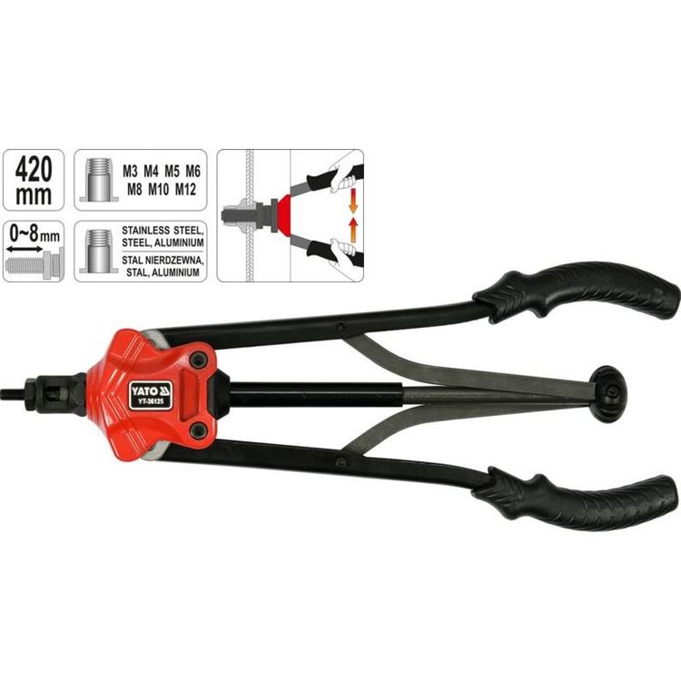 Tootefoto - Yato YT-36125 needitangid Press