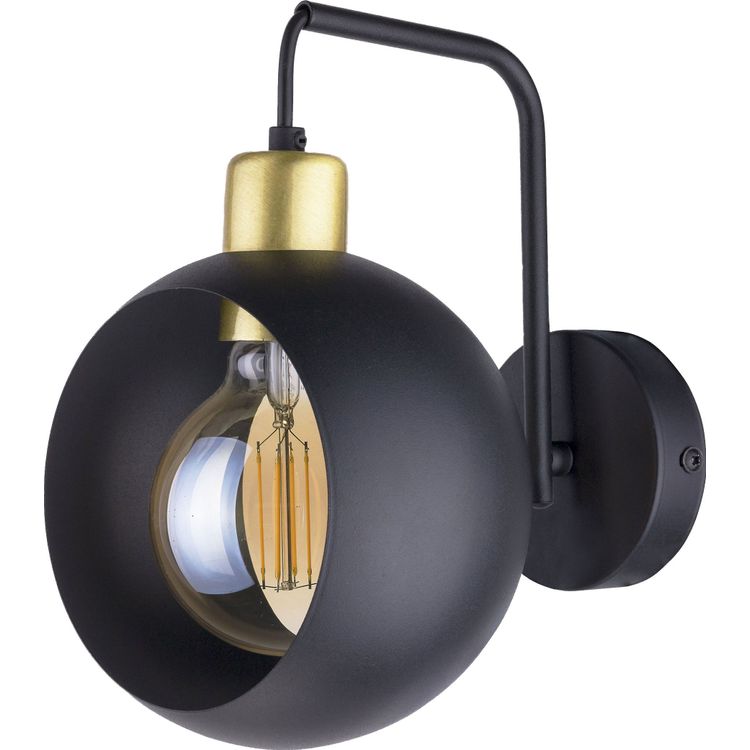 Tootefoto - Orno JALA 1P seinavalgusti, seinavalgusti, E27 max. 15W, must