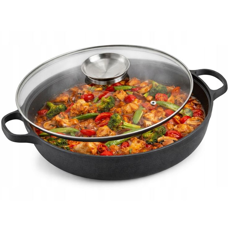 Tootefoto - KRISBERG pann Malmist wok-pann 35 cm kaanega KRISBERG KS-7742