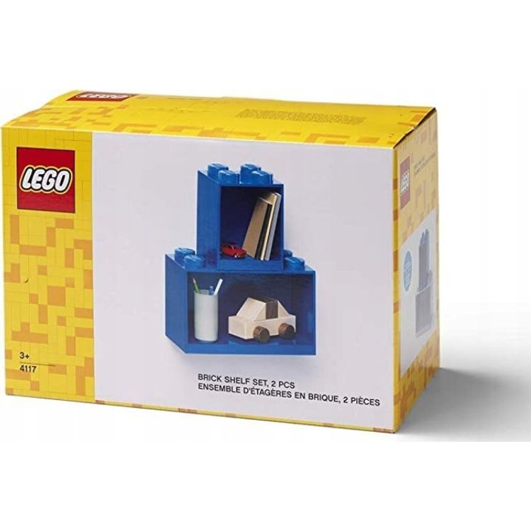 Tootefoto - Room Copenhagen Room Copenhagen LEGO Regal klotsiriiul 8+4, komplekt 41171731 (sinine, 2 riiulit)