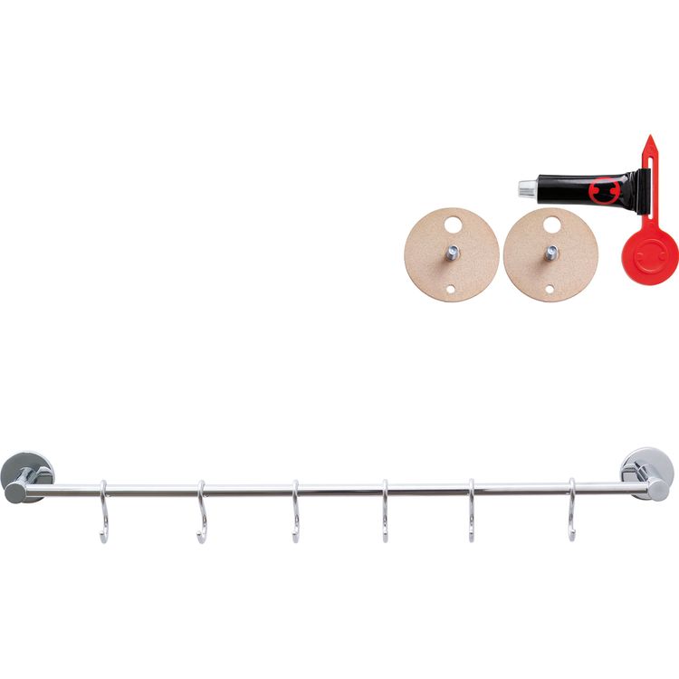 Tootefoto - Tesa Uchwyt 6-hakowy [uchwyt] 53,5cm chrom (40286-00000-00)