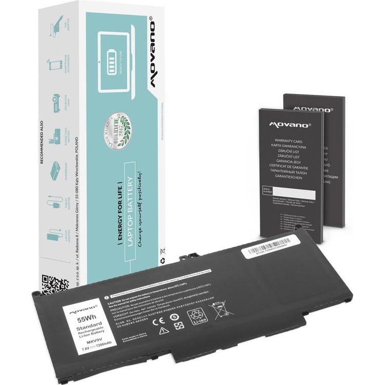 Tootefoto - Movado aku aku mxv9v dell laiuskraadi jaoks 5300 5310 7300 7400