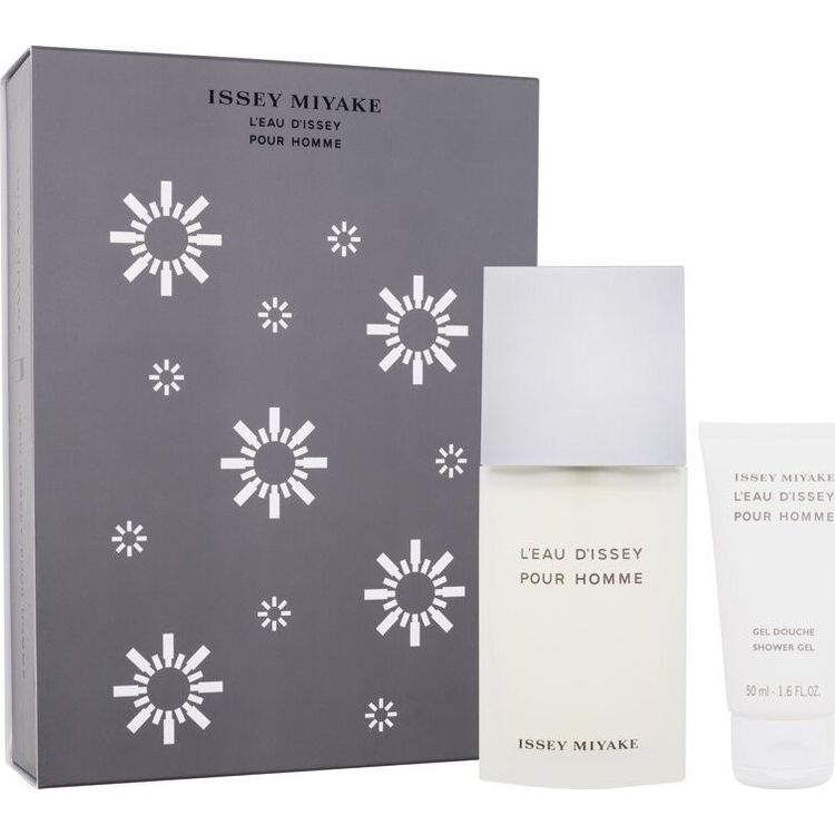 Tootefoto - Issey Miyake j ulukomplekt Issey Miyake: L'Eau d'Issey, tualettvesi, meestele, 75 ml + L'Eau d'Issey, niisutav, du igeel, k igile nahat pidele, 50 ml meestele