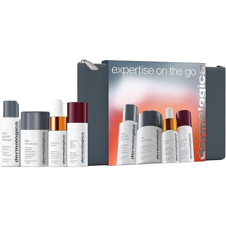 Tootefoto - Ekspertiis GO komplekti dermalogica: igap evane gl koolne, puhastus, puhastusgeel, n o jaoks, 30 ml + igap evane mikrofoolia, koorib, koorimispulber, 13 g + biolumiin-C, C-vitamiin