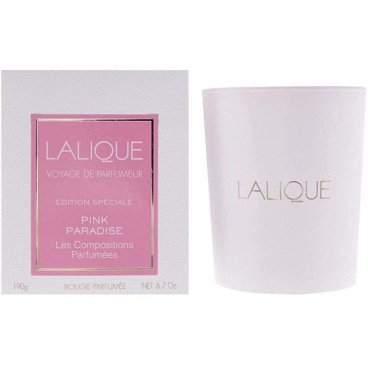 Tootefoto - Lalique, Les Compositions Parfumees - Pink Paradise, Scented Candle, 190 g Unisex
