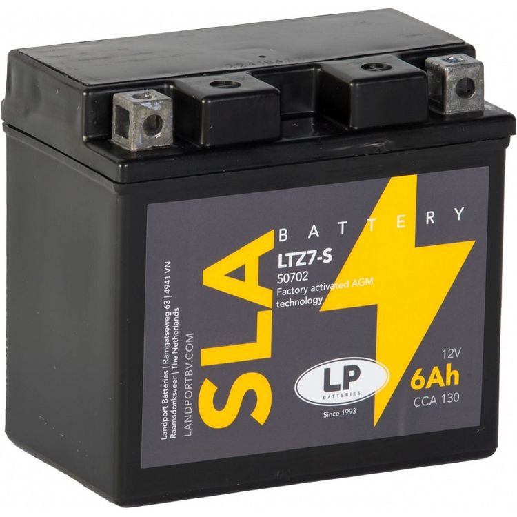 Tootefoto - Landport 6Ah Sla Motoaku 113X70X105Mm 130A -/+