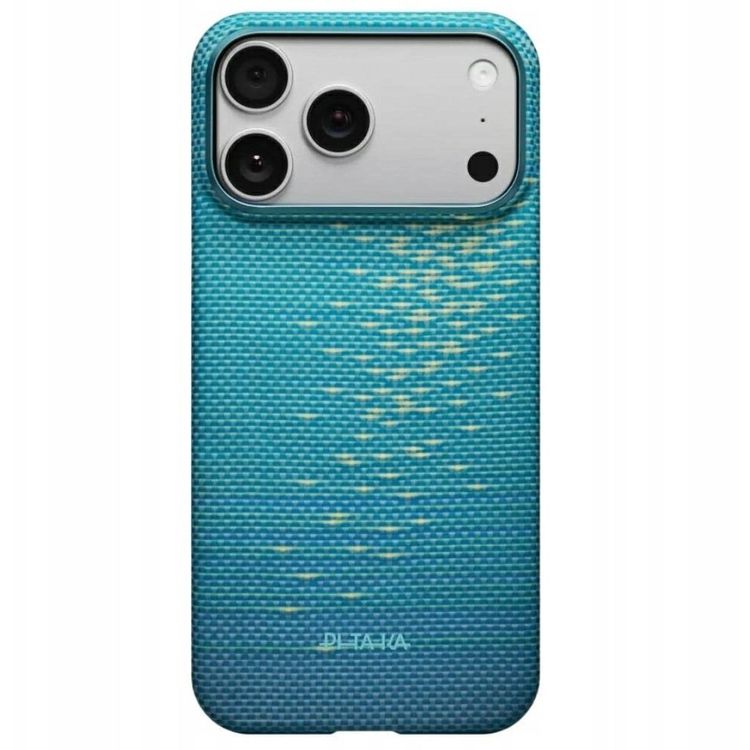 Tootefoto - Case PITAKA Ultra-Slim MagSafe for iPhone 17 Pro lucid blue