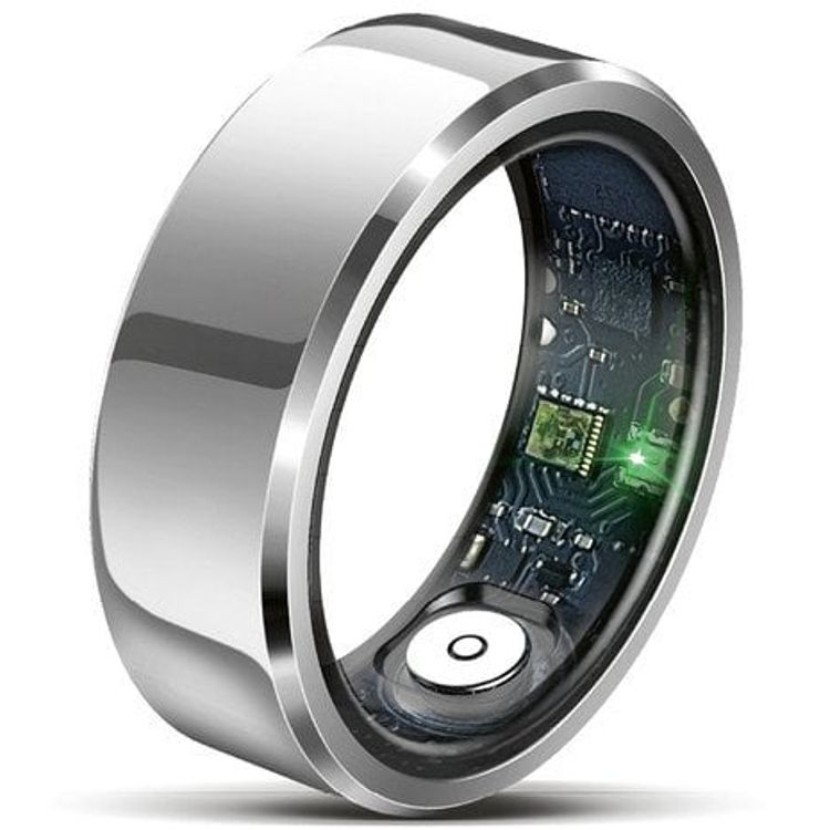 Tootefoto - Bea-fon felixx Smart Ring SR6-Silber-Groesse 8 56.9mm (SR6-SI-8)