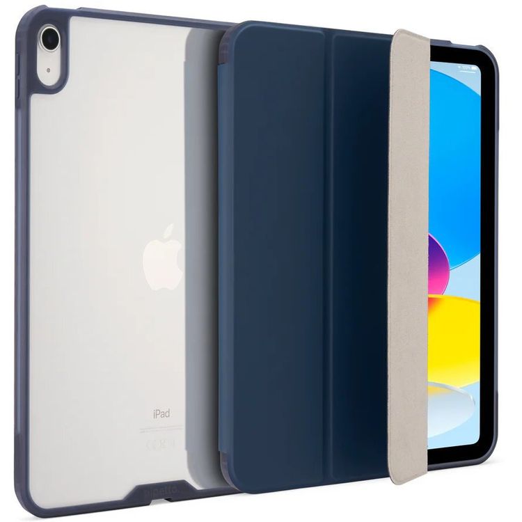 Tootefoto - Pipetto Origami No7 Tri-Folio Case, tumesinine iPad (A16) / iPad (2022)