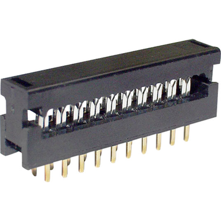 Tootefoto - econ connect LPV25S8 juhtmepistmik DIN 41651 Must