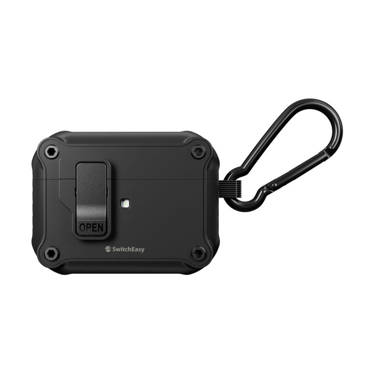 Tootefoto - SwitchEasy Rugged Shield Case for AirPods Pro 1/2 (black)