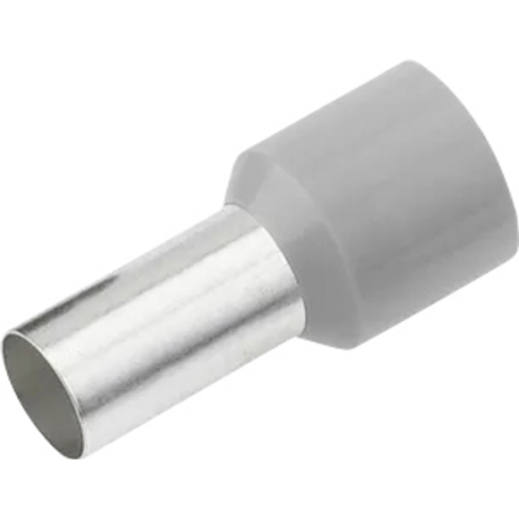 Tootefoto - Cimco 187201 Ferrule 0.14 Mm Partially Insulated Grey 100 Pc(S)