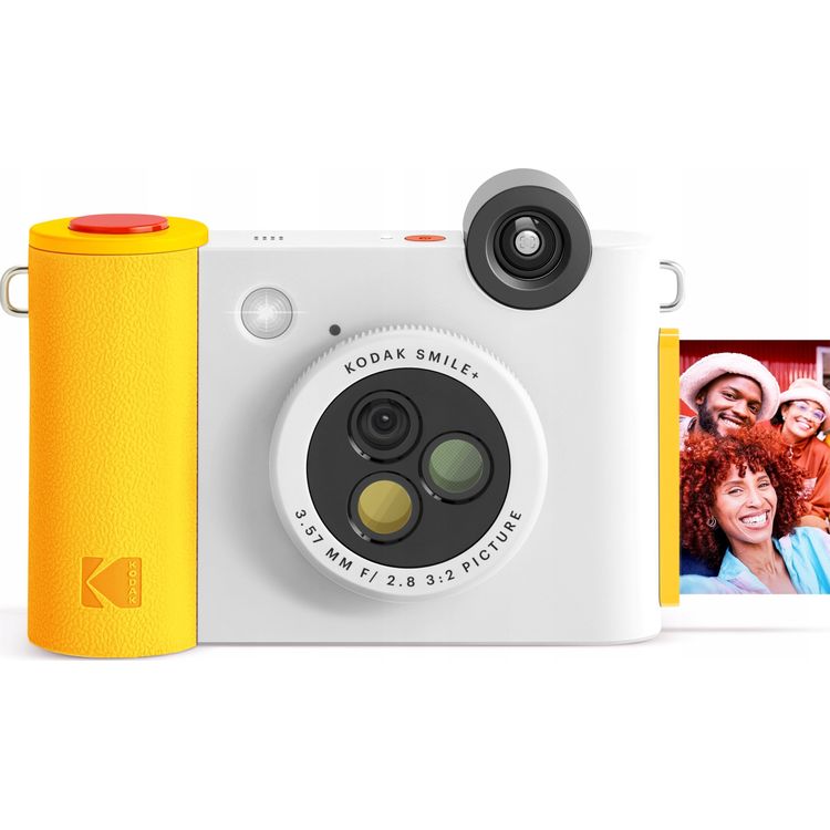 Tootefoto - Kodaki digikaamera Kodak Smile+ 2in1 digikaamera 5mp / Instant + Bluetooth-printer Zink-telefonile valge